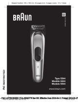 Braun Egupt Multi Grooming Kit Manual de usuario