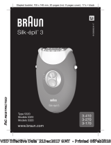 Braun 3-170,  3-270,  3-410,  Silk-épil 3 Manual de usuario