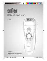 Braun 7280,  Silk-épil Xpressive Manual de usuario