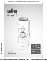 Braun Legs 7181 WD Manual de usuario