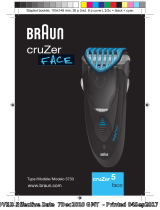Braun CruZer5, face Manual de usuario