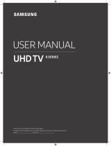 Samsung UHD 4K 82RU8005 Smart Wifi Bl Manual de usuario