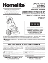 Homelite ut80993a El manual del propietario