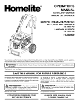 Homelite hl252300 El manual del propietario