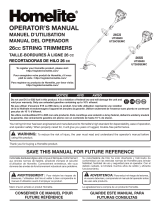 Homelite UT33600 El manual del propietario