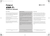 Roland EXR-7s El manual del propietario