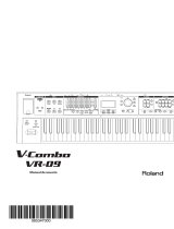 Roland V-Combo VR-09 Manual de usuario