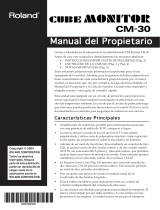 Roland CM-30 Manual de usuario
