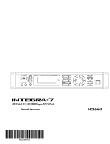 Roland INTEGRA-7 Manual de usuario