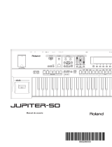 Roland JUPITER-50 Manual de usuario