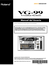Roland VG-99 Manual de usuario