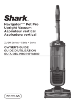 Shark Navigator Zero-M Pet Pro Manual de usuario