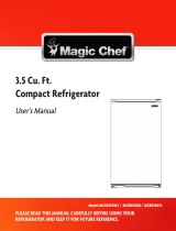 Magic Chef MCBR350S2 Manual de usuario