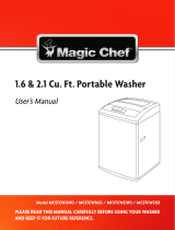 Magic Chef Mcstcw21w3 Manual de usuario