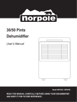 Norpole NPDH50 El manual del propietario