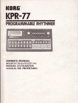 Korg KPR-77 El manual del propietario