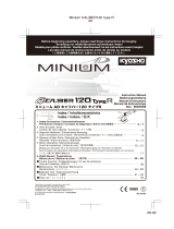 Kyosho CALIBER 120 Type R(No.20102 / No.20102RS) El manual del propietario