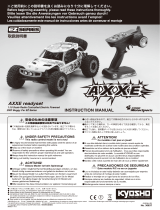 Kyosho No.30837 AXXE readyset Manual de usuario