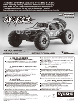 Kyosho No.30837WL AXXE I readyset Wireless LAN Version Manual de usuario