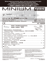Kyosho 10655RS-CH / No.10655RS-BE Manual de usuario