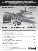 Kyosho F4U CORSAIR M24(No.10236) El manual del propietario