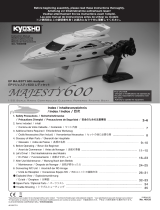 Kyosho No.40133 EP MAJESTY 600 Manual de usuario
