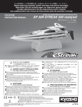 Kyosho EP AIRSTREAK 500 Readyset El manual del propietario