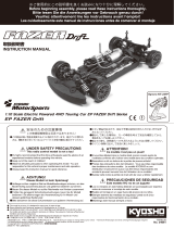 Kyosho No.34061T1EP FAZER Drift Toyota SUPRA Type1 Manual de usuario