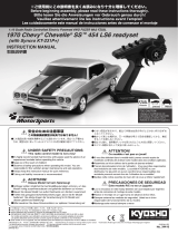 Kyosho No.34416FAZER Mk2 FZ02L1970 Chevy Chevelle SS 454 LS6 Manual de usuario
