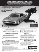 Kyosho No.34417FAZER Mk2 FZ02LDodge Charger 1970 Manual de usuario