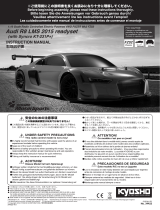Kyosho No.34422T1FAZER Mk2 FZ02Audi R8 LMS 2015 Manual de usuario
