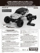Kyosho No.34251 FO-XX VE with KT-231P Manual de usuario