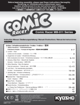 Kyosho Comic Racer MB-011 Series Manual de usuario