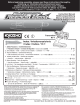 Kyosho MINI-Z FORMULA BOAT El manual del propietario