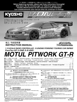 Kyosho MOTUL PITWORK GT-R El manual del propietario