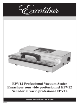 Excalibur EPV12 El manual del propietario