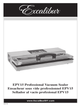 Excalibur EPV15 El manual del propietario