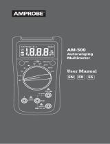 Amprobe AM-500 DIY-PRO Digital Multimeter Manual de usuario