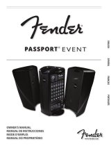 Fender Passport® Event El manual del propietario