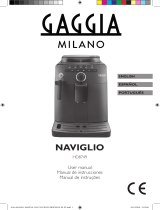Gaggia Milano NAVIGLIO HD8749 El manual del propietario