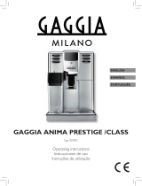 Gaggia Milano Anima Prestige El manual del propietario