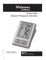 HoMedics Walgreens Automatic Blood Pressure Monitor 518731 El manual del propietario