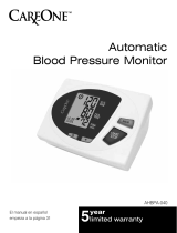 CareOne CareOne Automatic Blood Pressure Monitor El manual del propietario