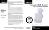HoMedics Massaging Bath Cushion Manual de usuario