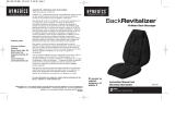 HoMedics BK-600 BackRevitalizer 10-Motor Back Massager Manual de usuario