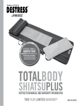 HoMedics TONY LITTLE'S DESTRESS TOTAL BODY SHIATSU PLUS BM-SV100HTL Manual de usuario
