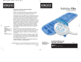 HoMedics BMAT-5 BubbleSpa Elite Massaging Bubble Mat Manual de usuario