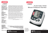HoMedics LDRBPW-060 Automatic Wrist Blood Pressure Monitor Manual de usuario