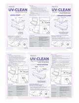 HoMedics UV-Clean Portable Phone Sanitizer QS-SAN-PH100 Manual de usuario