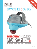 HoMedics SR-PRCM Sports Recovery MERCURY Percussion Massager El manual del propietario